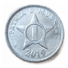 Куба 1 Сентаво 2019 год