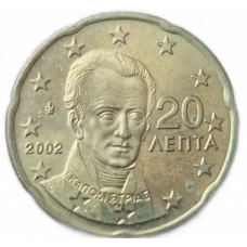 Греция 20 Евроцентов 2002 год , Иоанн Каподистрия