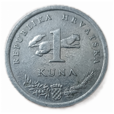 Хорватия 1 Куна 1996 год , Соловей