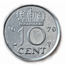 Нидерланды 10 Центов 1979 год , Королева Юлиана