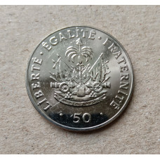 Гаити 50 сентим 2011 год , Шарлемань Массена Перальт 