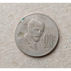 Мексика 20 Сентаво 1975 год , Франсиско Игнасио Мадеро