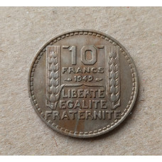 Франция 10 франков 1949 год
