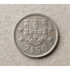 Португалия 2,5 Эскудо 1981 год , Каравелла