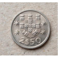 Португалия 2,5 Эскудо 1982 год , Каравелла