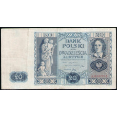 Польша 20 Злотых 1936 год