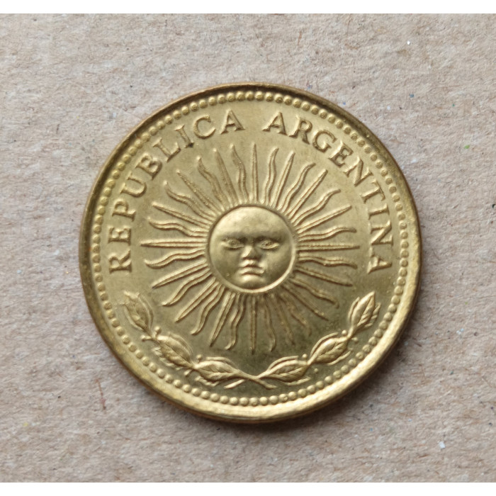 Аргентина 10 песо 1977 год
