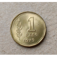 Аргентина 1 песо 1975 год