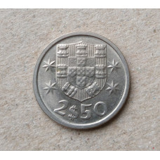 Португалия 2,5 Эскудо 1983 год , Каравелла