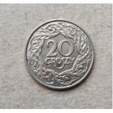 Польша 20 Грошей 1923 год
