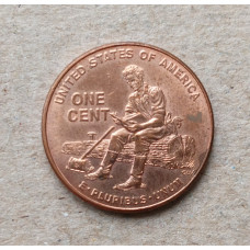 США 1 Цент 2009 год , Жизнь Линкольна в Индиане
