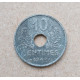 Франция 10 Сентим 1942 год