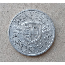 Австрия 50 Грошей 1947 год