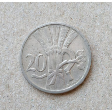 Чехословакия 20 Геллеров 1924 год