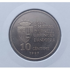 Андорра 10 Сентим 1997 год , Княжеский дворец