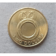 Соломоновы Острова 2 Доллара 2012 год , Статуя морского духа