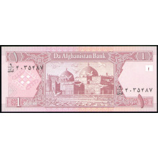 Афганистан 1 Афгани 2002 год , UNC