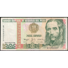 Перу 1000 Инти 1988 год