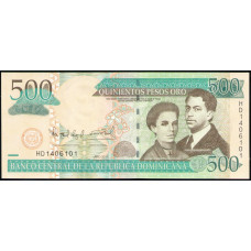 Доминиканская республика 500 Песо 2010 год , UNC