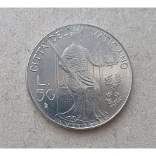 Ватикан 50 Лир 1980 год , Правосудие 