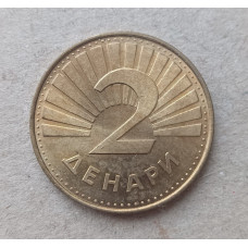 Македония 2 Денара 1993 год , Форель