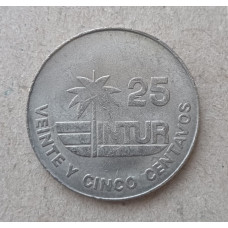 Куба 25 Сентаво 1981 год , Интур