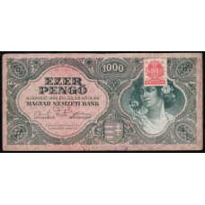 Венгрия 1000 Пенго 1945 год , С маркой