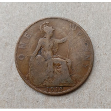 Великобритания 1 Пенни 1913 год , Георг 5