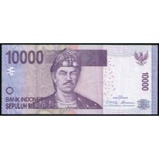 Индонезия 10000 рупий 2010 год , VF