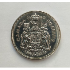 Канада 50 центов 1969 год , Елизавета 2