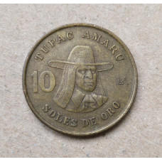 Перу 10 солей 1979 год , Тупак Амару