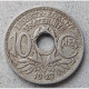 Франция 10 Сентим 1927 год