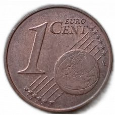 Австрия 1 Евроцент 2005 год , Цветок , Горечавка