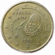 Испания 10 Евроцентов 1999 год , Мигель де Сервантес