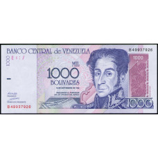 Венесуэла 1000 Боливаров 1998 год , UNC