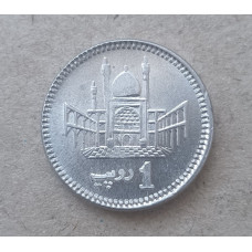 Пакистан 1 Рупия 2021 год , Мавзолей , Мухаммад Али Джинна