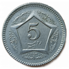 Пакистан 5 Рупий 2004 год