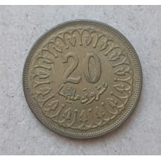 Тунис 20 Миллим 1983 год