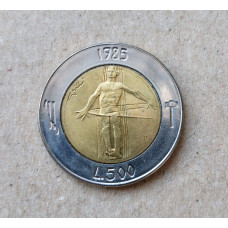 Сан Марино 500 Лир 1985 год , Война с наркотиками , Биметалл