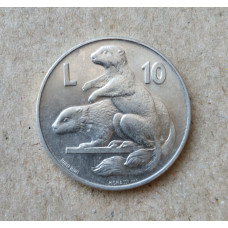 Сан Марино 10 Лир 1975 год , Крысы