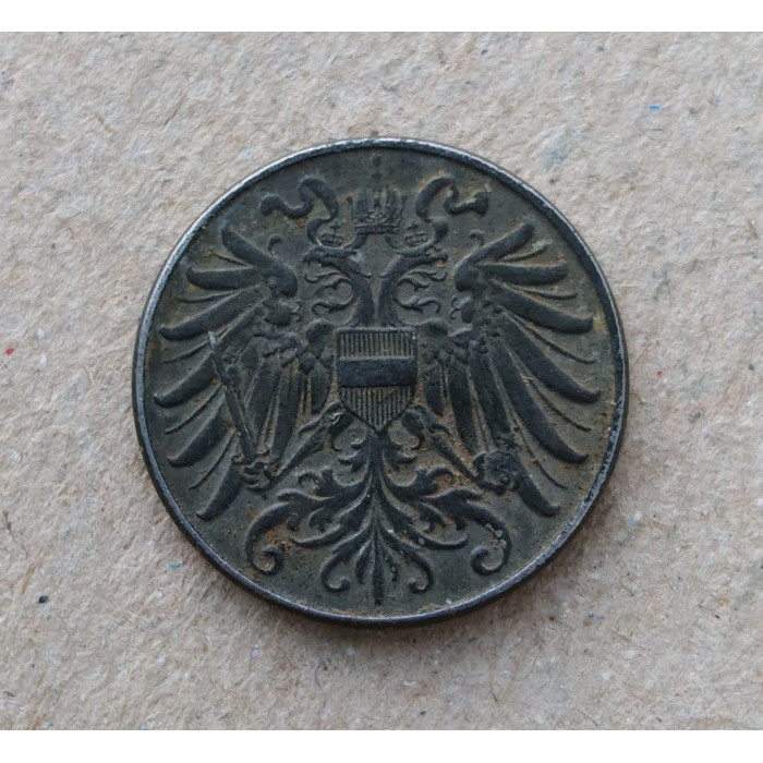 Австрия 2 Геллера 1917 год