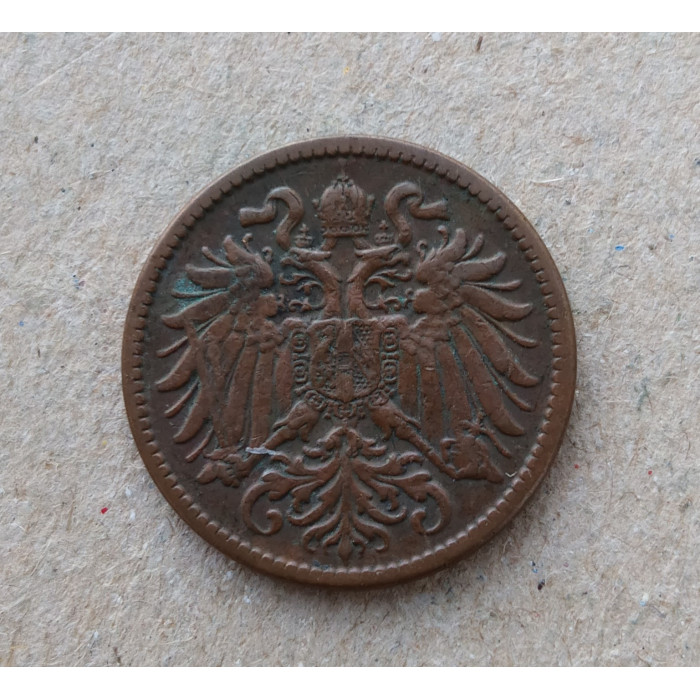 Австрия 2 Геллера 1912 год