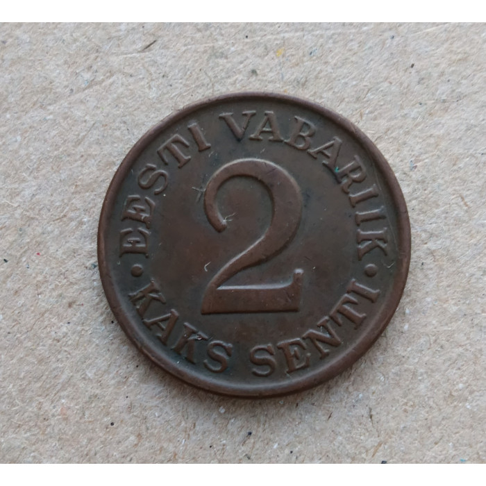 Эстония 2 Сента 1934 год