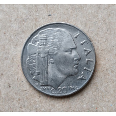 Италия 20 Чентезимо 1940 год
