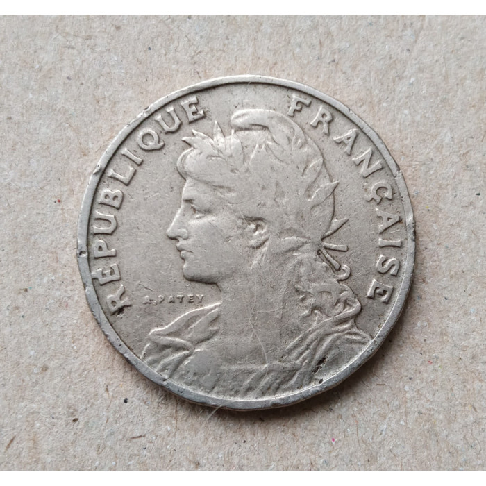 Франция 25 Сентим 1904 год