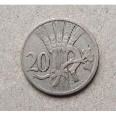 Чехословакия 20 Геллеров 1921 год 