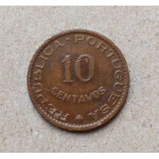 Тимор 10 Сентаво 1958 год