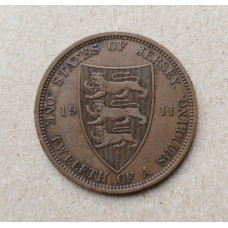 Джерси 1/12 Шиллинга 1911 год , Георг 5