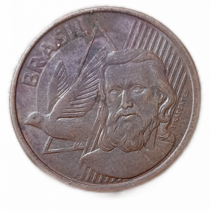 Бразилия 5 Сентаво 2010 год , Тирадентис