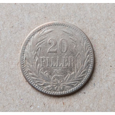 Венгрия 20 Филлеров 1893 год